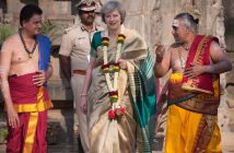 British PM in Saree